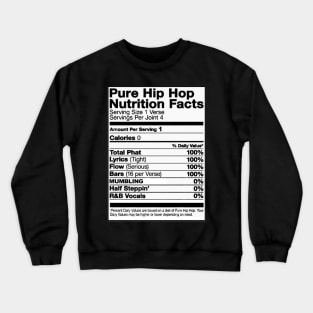 Pue Hip Hop Nutrition Crewneck Sweatshirt